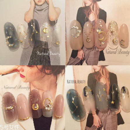 風(fēng)靡日本的冬季美甲合集 blingbling小仙女 風(fēng)靡日本的冬季美甲合集 blingbling小仙女