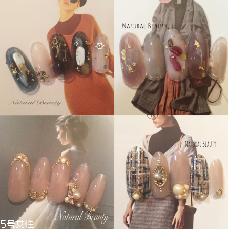 風(fēng)靡日本的冬季美甲合集 blingbling小仙女 風(fēng)靡日本的冬季美甲合集 blingbling小仙女