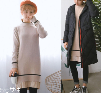 長款毛衣怎么搭配外套？六款毛衣連衣裙怎么搭都好看