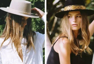 戴什么帽子顯臉??？寬檐帽讓臉看起來小