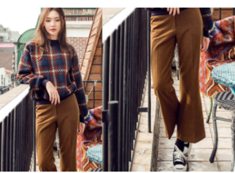 毛呢褲子怎么搭配？盤點(diǎn)毛呢褲子所有褲型搭配