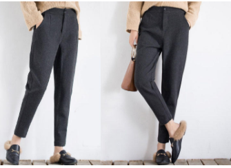 毛呢褲子怎么搭配？盤點(diǎn)毛呢褲子所有褲型搭配