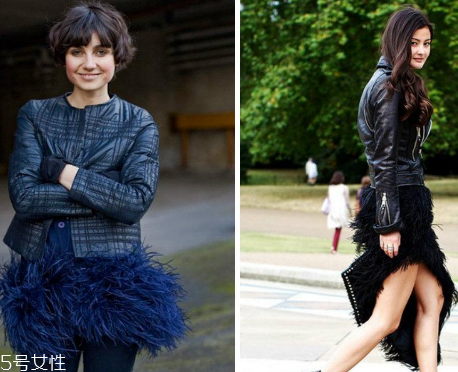 羽毛裙怎么搭配？浪漫飄逸造型首選