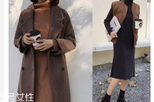 長款毛衣怎么搭配外套？六款毛衣連衣裙怎么搭都好看