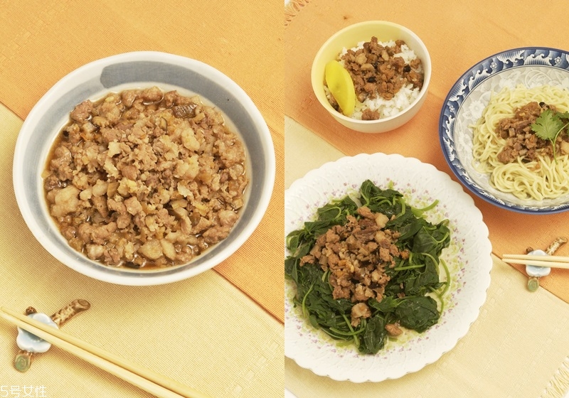 肉燥飯的正宗做法 配飯也重要 肉燥飯的正宗做法 配飯也重要