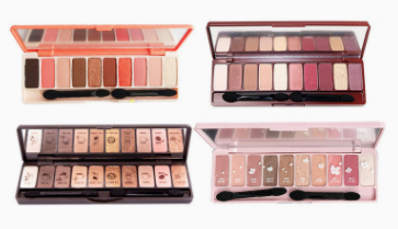 愛麗小屋十色眼影盤哪個(gè)好看？酒紅色非常好看