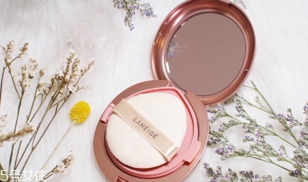 蘭芝玫瑰金雙層遮瑕氣墊怎么用？