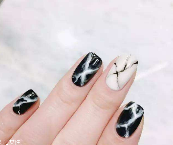 大理石美甲推薦 高級(jí)又有質(zhì)感