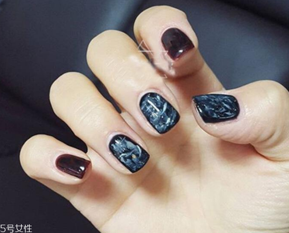大理石美甲推薦 高級(jí)又有質(zhì)感