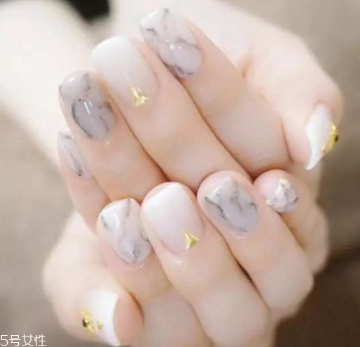 大理石美甲推薦 高級(jí)又有質(zhì)感