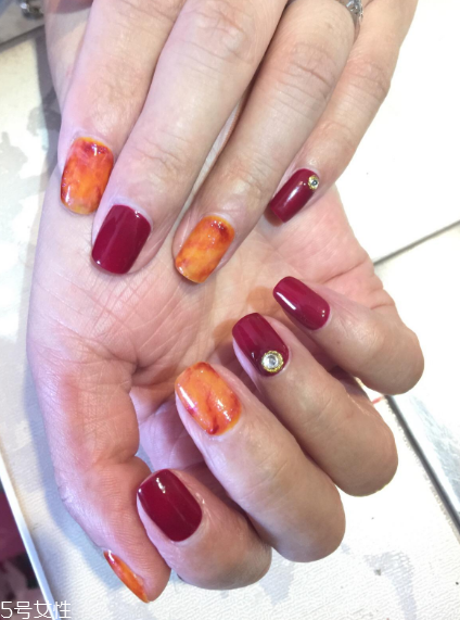 大理石美甲推薦 高級(jí)又有質(zhì)感