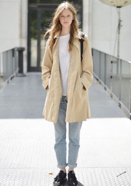 風衣搭配什么鞋子？早春美出新高度