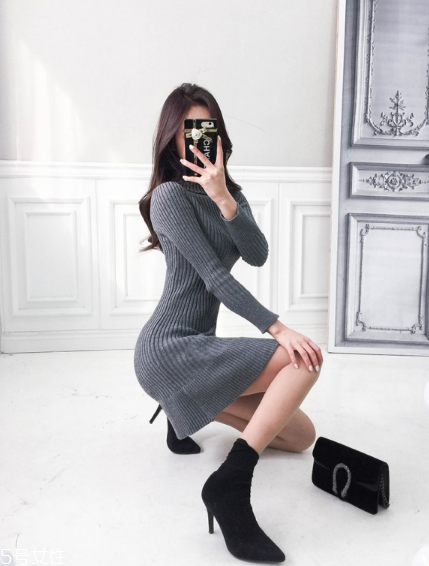 灰色針織裙怎么搭配？極致低調(diào)的氣質(zhì)美