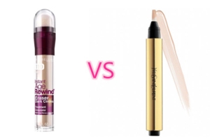 美寶蓮和圣羅蘭遮瑕筆哪個好？美寶蓮橡皮擦更好用