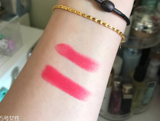 魅可珊瑚色口紅是幾號(hào)？relentlessly red桃花粉