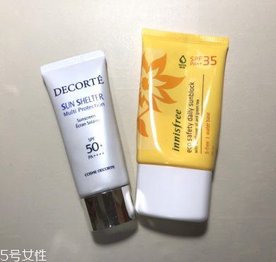兩款適合干皮的防曬 平價貴價防曬區(qū)別