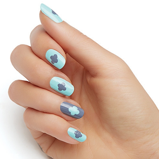 夏季美甲圖片2018款式 韓國(guó)范顯手白的美甲顏色圖片 夏季美甲圖片2018款式 韓國(guó)范顯手白的美甲顏色圖片