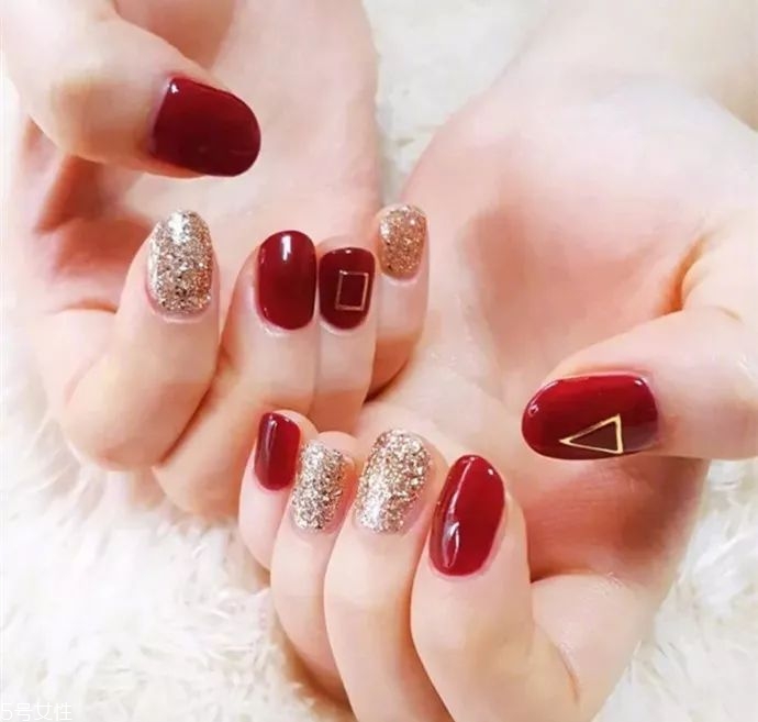 美甲圖片紅色款式2018 紅色美甲款式推薦 美甲圖片紅色款式2018 紅色美甲款式推薦