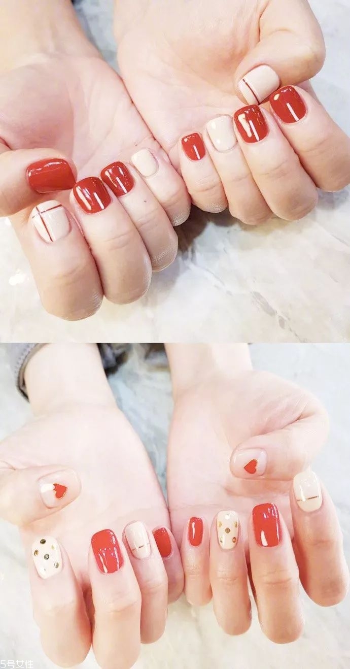 美甲圖片紅色款式2018 紅色美甲款式推薦 美甲圖片紅色款式2018 紅色美甲款式推薦