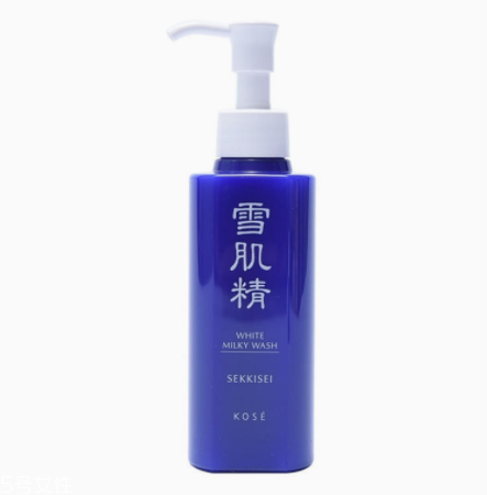 雪肌精洗顏乳適合什么膚質(zhì)？宜油性皮膚