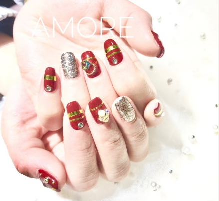 美甲圖片紅色款式2018 紅色美甲款式推薦 美甲圖片紅色款式2018 紅色美甲款式推薦