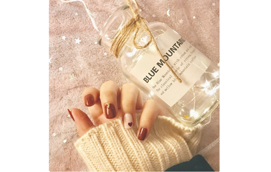 少女心美甲圖片韓式2018 純色美甲跳色款式搭配圖 少女心美甲圖片韓式2018 純色美甲跳色款式搭配圖