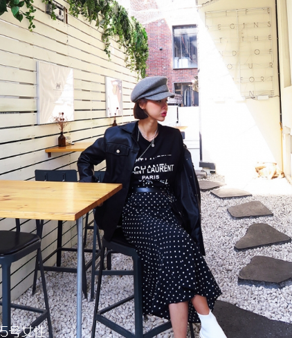 波點裙搭配什么上衣？復(fù)古混搭風(fēng)女王