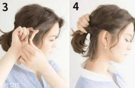頭發(fā)短怎么扎好看？6個步驟讓短發(fā)有型又可愛