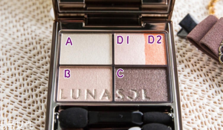 lunasol日月晶彩怎么畫眼影？簡單打造橙色無辜妝