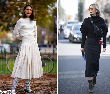 半身裙配什么上衣？既暖又顯瘦的穿搭推薦