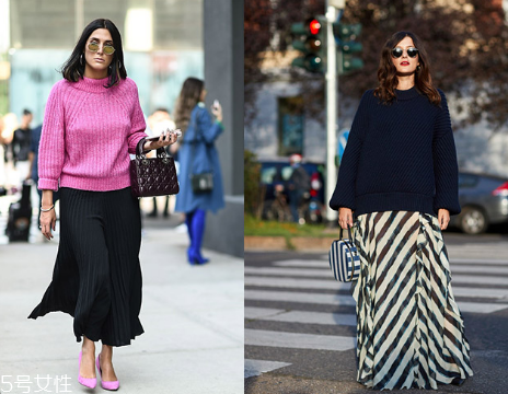 半身裙配什么上衣？既暖又顯瘦的穿搭推薦