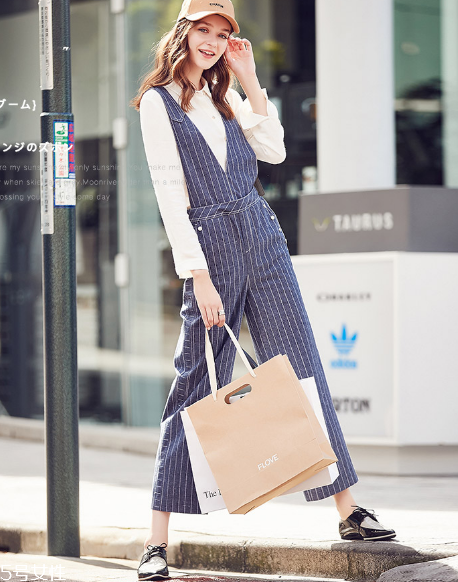 豎條紋衣服怎么搭配？顯瘦顯高不在話下