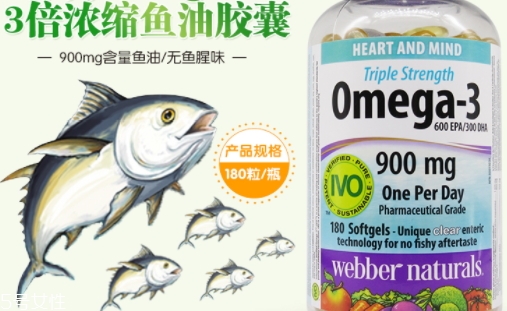 webber naturals魚油怎么吃？3倍濃縮深海魚油