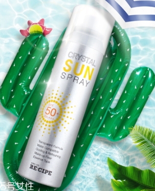 防曬噴霧和粉餅可以一起用嗎？