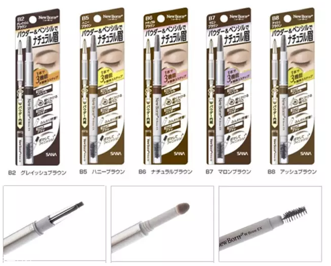 棕色眉筆適合什么膚色？不適合暗膚色