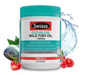swisse魚油一天吃幾粒？一天一到兩粒