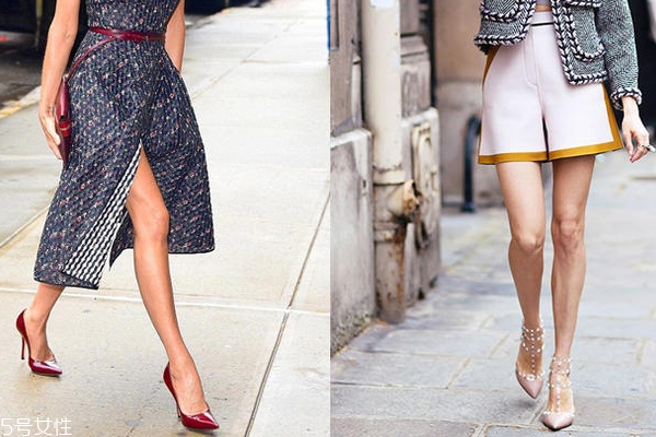 腿短粗適合穿什么鞋子？尖頭高跟鞋氣場(chǎng)兩米八