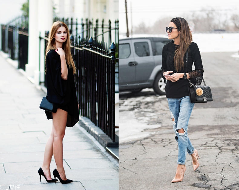 腿短粗適合穿什么鞋子？尖頭高跟鞋氣場兩米八