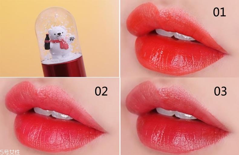 菲詩小鋪可口可樂染唇液試色 3款色號(hào)顯白又清爽
