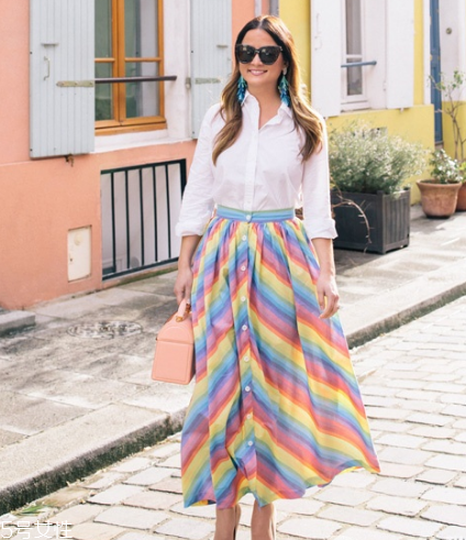 襯衫配什么裙子好看？這幾款時(shí)髦到爆