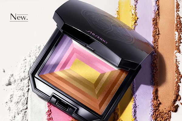 資生堂新七色蜜粉好用嗎？一盒多用高顏值代表