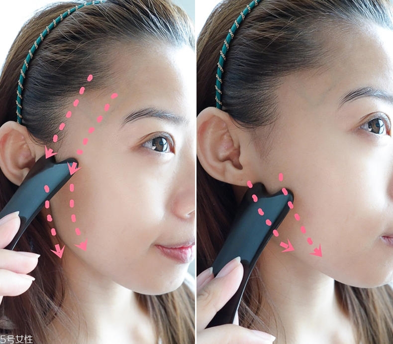 臉部怎么樣刮痧瘦臉？自己在家刮痧怎么刮？