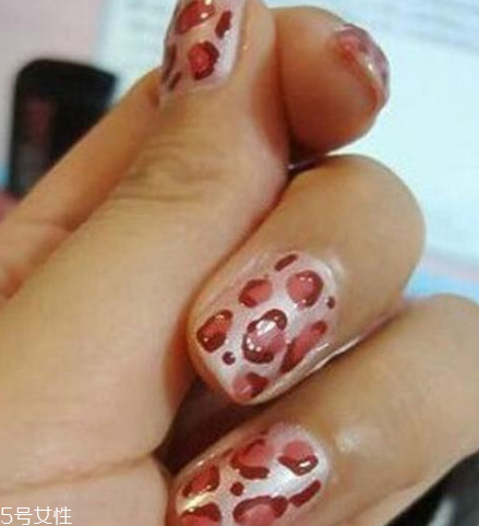 豹紋美甲怎么畫好看？不到一分錢畫出性感美甲