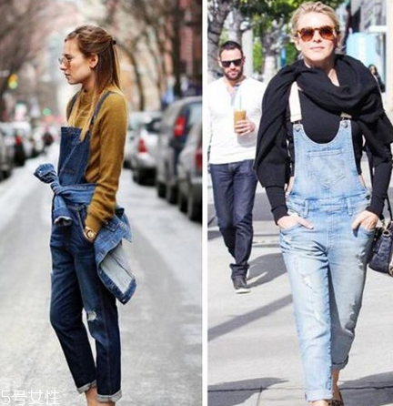 背帶褲怎么穿好看？清新減齡的春日穿搭