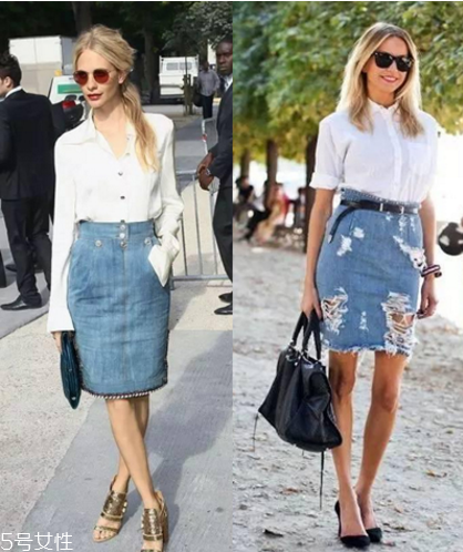 牛仔裙配什么上衣？最經(jīng)典的時(shí)尚穿搭