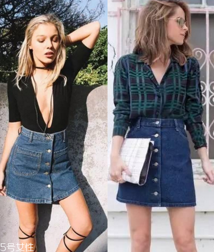 牛仔裙配什么上衣？最經(jīng)典的時(shí)尚穿搭