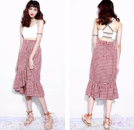 魚尾裙怎么搭配？這樣穿超級顯瘦