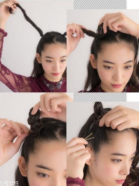 網(wǎng)紅哪吒頭怎么扎好看 哪吒頭扎法步驟圖解 網(wǎng)紅哪吒頭怎么扎好看 哪吒頭扎法步驟圖解