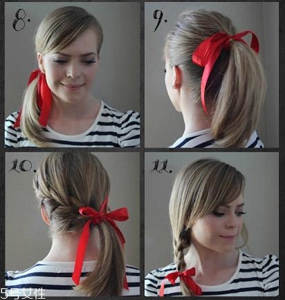 韓國發(fā)帶怎么帶好看 韓國發(fā)帶的系法圖解 韓國發(fā)帶怎么帶好看 韓國發(fā)帶的系法圖解