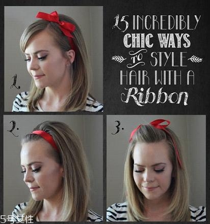 韓國發(fā)帶怎么帶好看 韓國發(fā)帶的系法圖解 韓國發(fā)帶怎么帶好看 韓國發(fā)帶的系法圖解